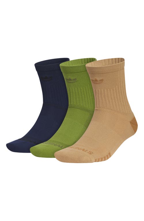 Adidas Originals Adidas Assorted 3-pack Tech Performance High Quarter Socks In Multi