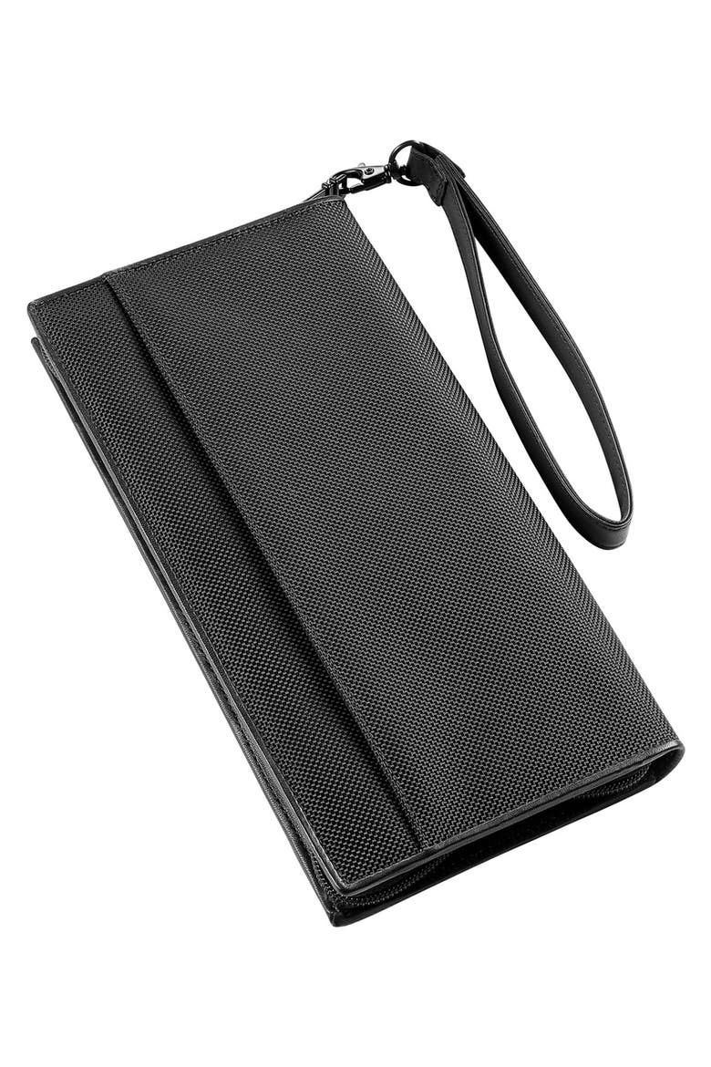 Alpha Zip Travel Case, Alternate, color, BLACK