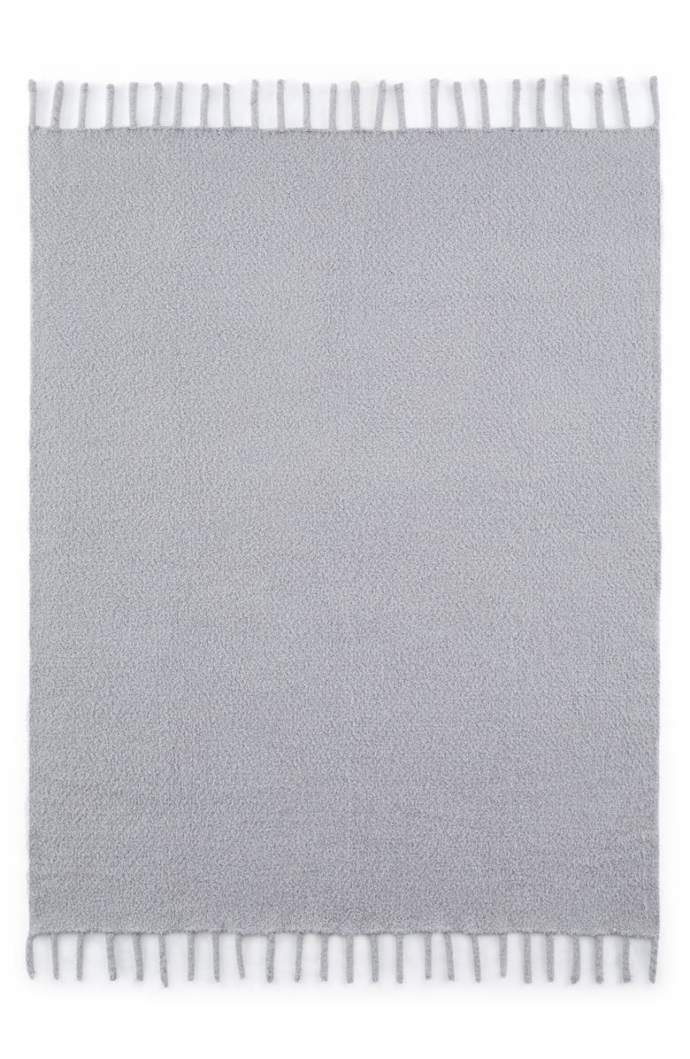 VCNY HOME Nora Chenille Throw Blanket, Main, color, Grey