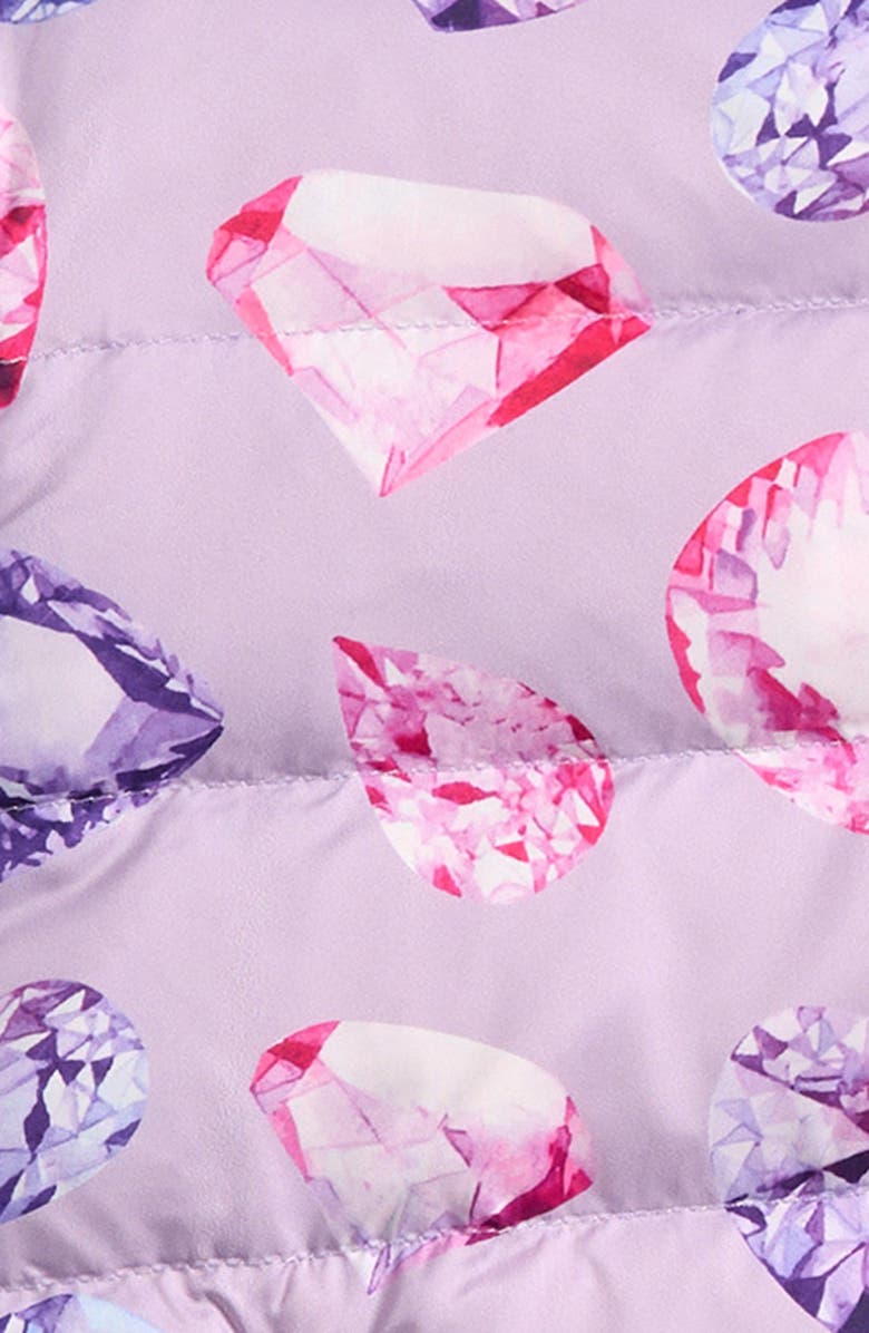 CALONIE Kids' Blake Reversible Down Puffer Jacket, Alternate, color, Purple