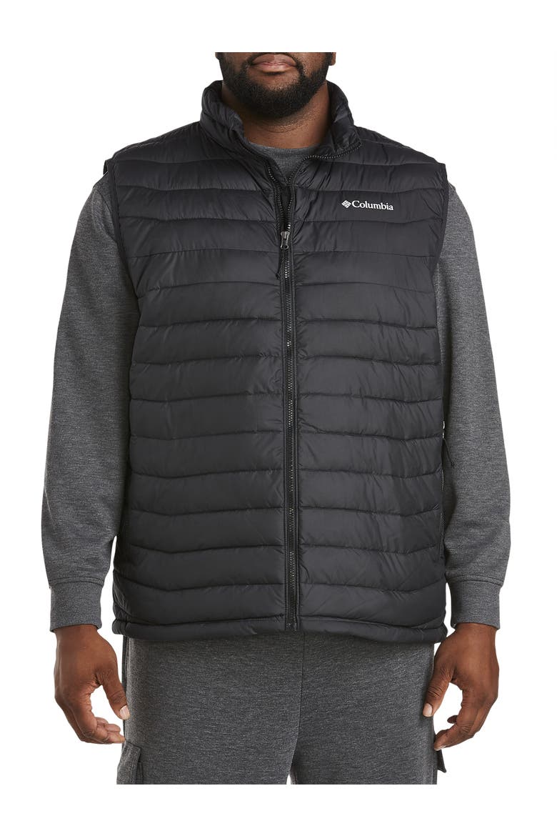 Powder Lite Quilted Vest, Alternate, color, BLACK