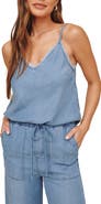 Bella Dahl Fray Trim Denim Camisole