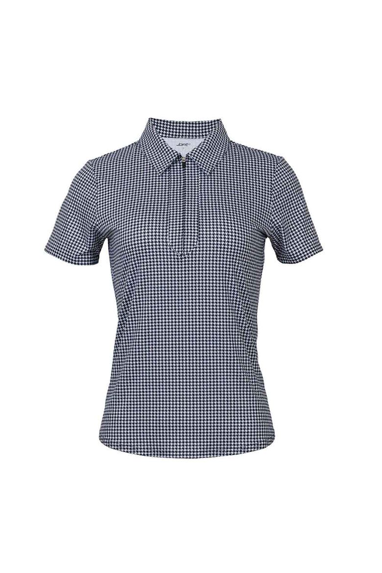 Performance Womens Golf Polo, Alternate, color, Mini Houndstth