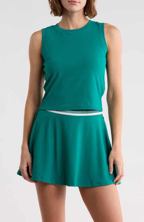 MARIKA Ellie Ribbed Crop Tank