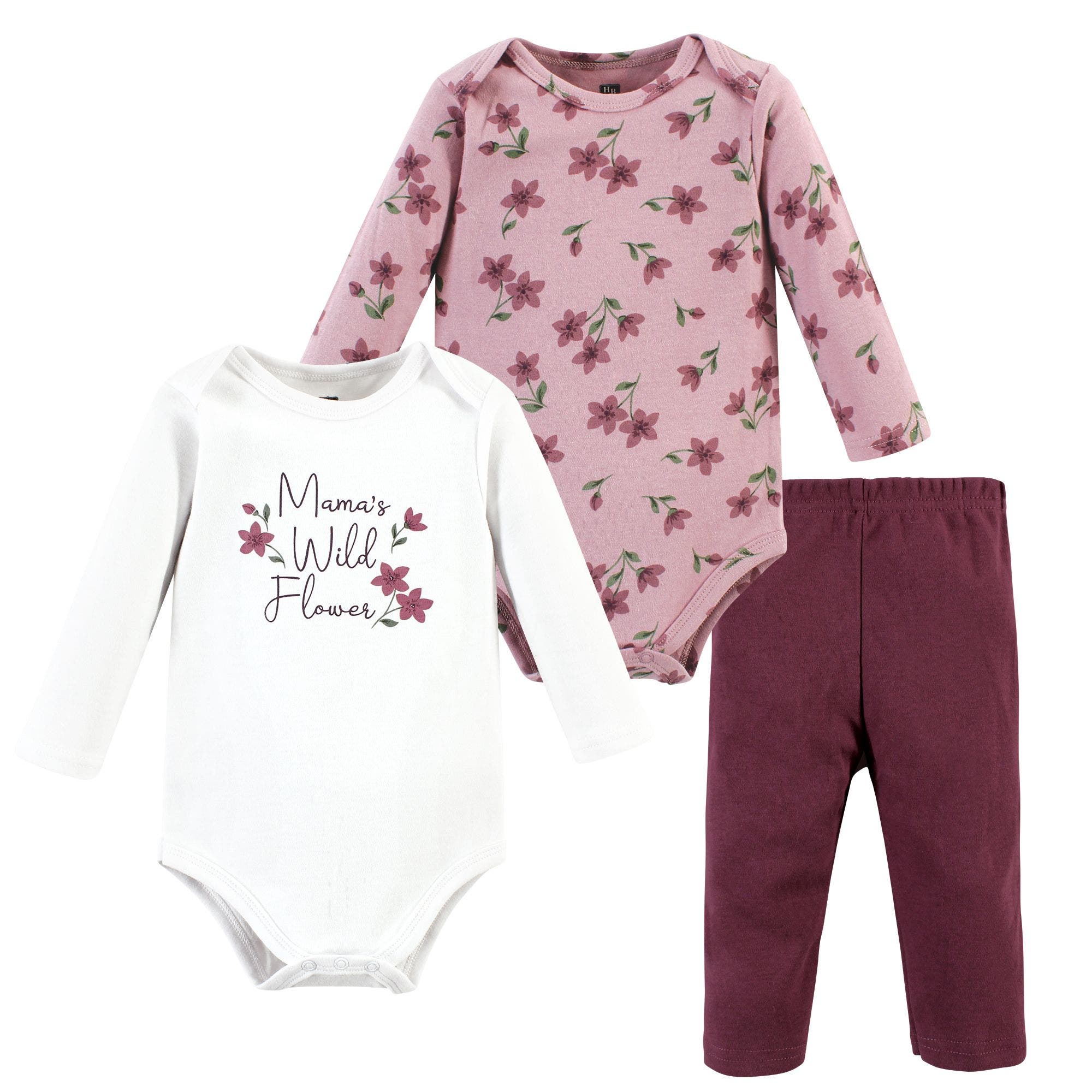 Plum Wildflower Long Sleeve