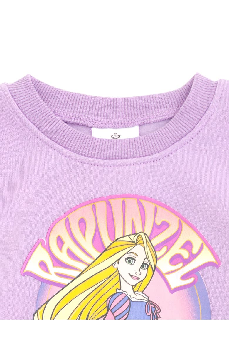 Tangled Faux Fur Sweatshirt, Alternate, color, Purple Rapunzel