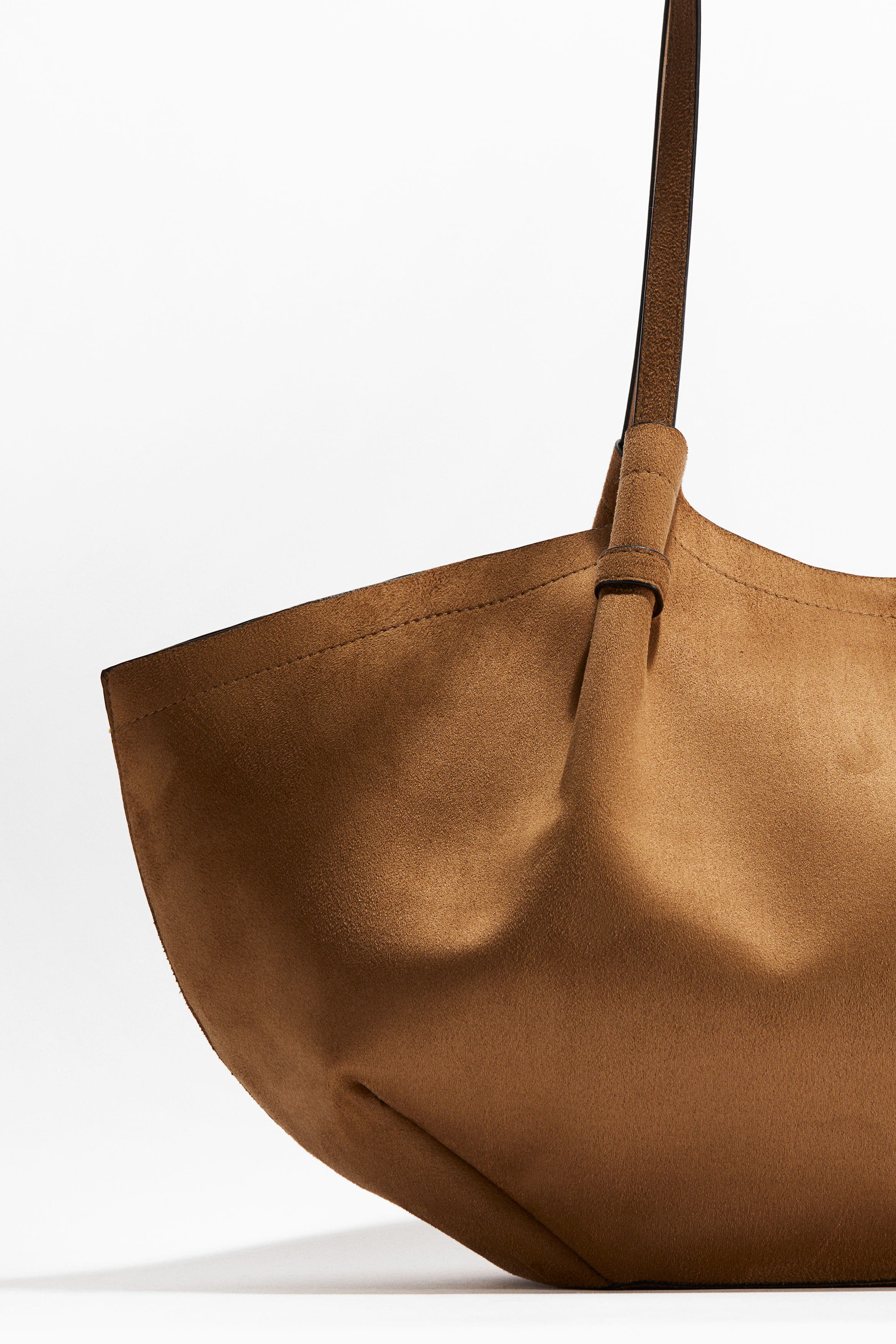 H&M Shopper, Alternate, color, Light Brown