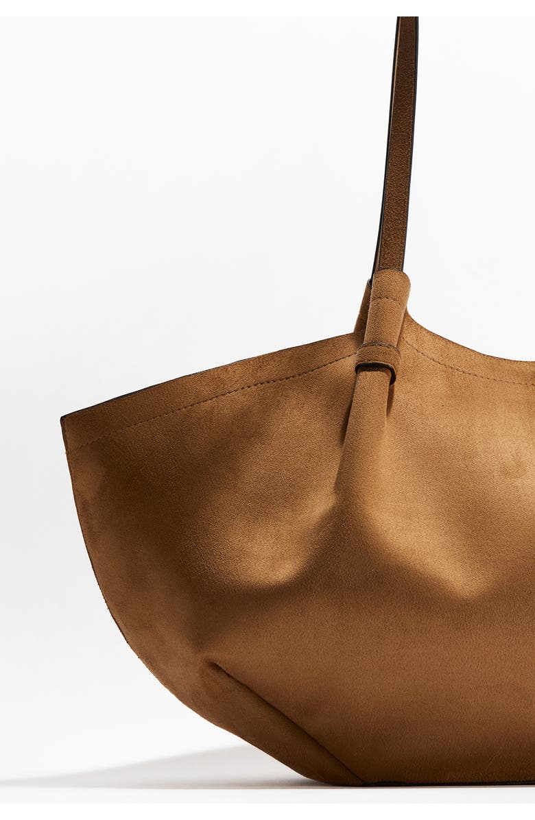 H&M Shopper, Alternate, color, Light Brown
