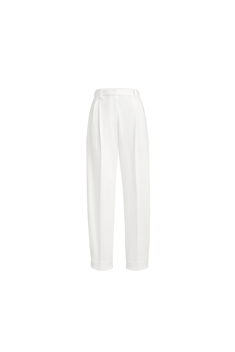Sartorial Baggy trousers, Alternate, color, White
