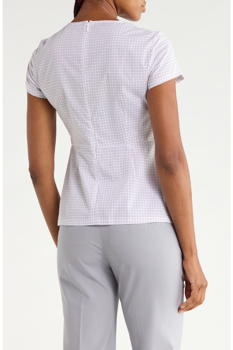 Carrian H Geometric Cotton Top, Alternate, color, PORT MULTI