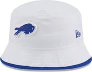 New Era Men's New Era White Buffalo Bills 2025 NFL Training Camp Stretch Bucket Hat