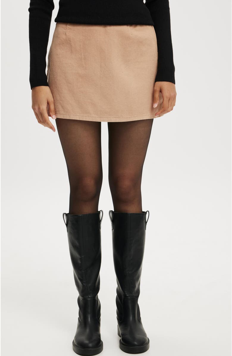 Cotton On Cord Mini Skirt, Main, color, 