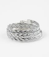 Erin McDermott Jewelry Silver Wrap Bracelet