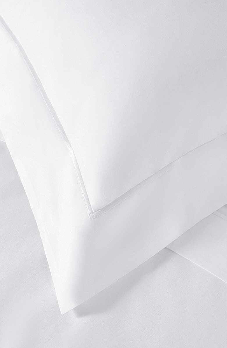 The White Company Luxury Savoy Duvet Cover & Shams Set, Alternate, color, 