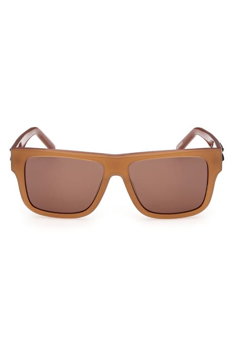 56mm Square Sunglasses