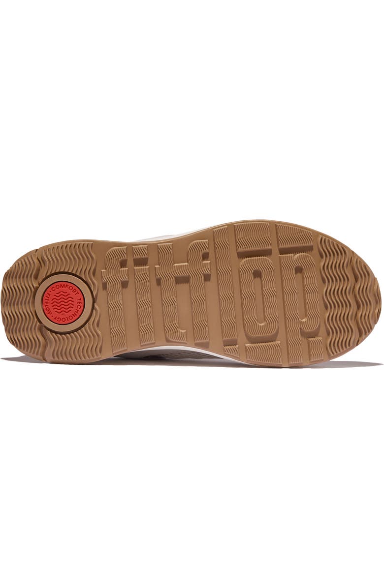 FitFlop F-Mode Flow Platform Sneaker, Alternate, color, Urban White