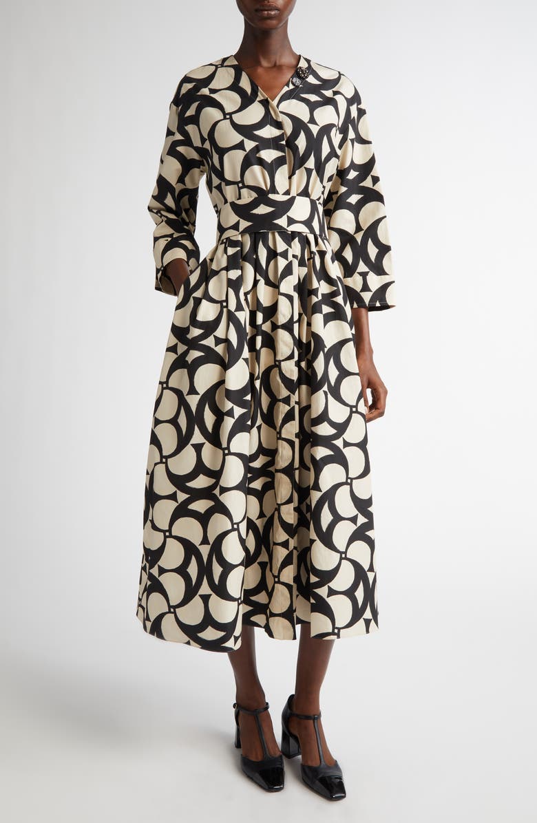 Max Mara Alice Print Shirtdress, Main, color,