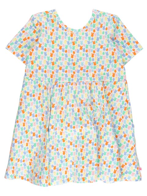 Knit Short Sleeve Twirl Dress (Little Kid)