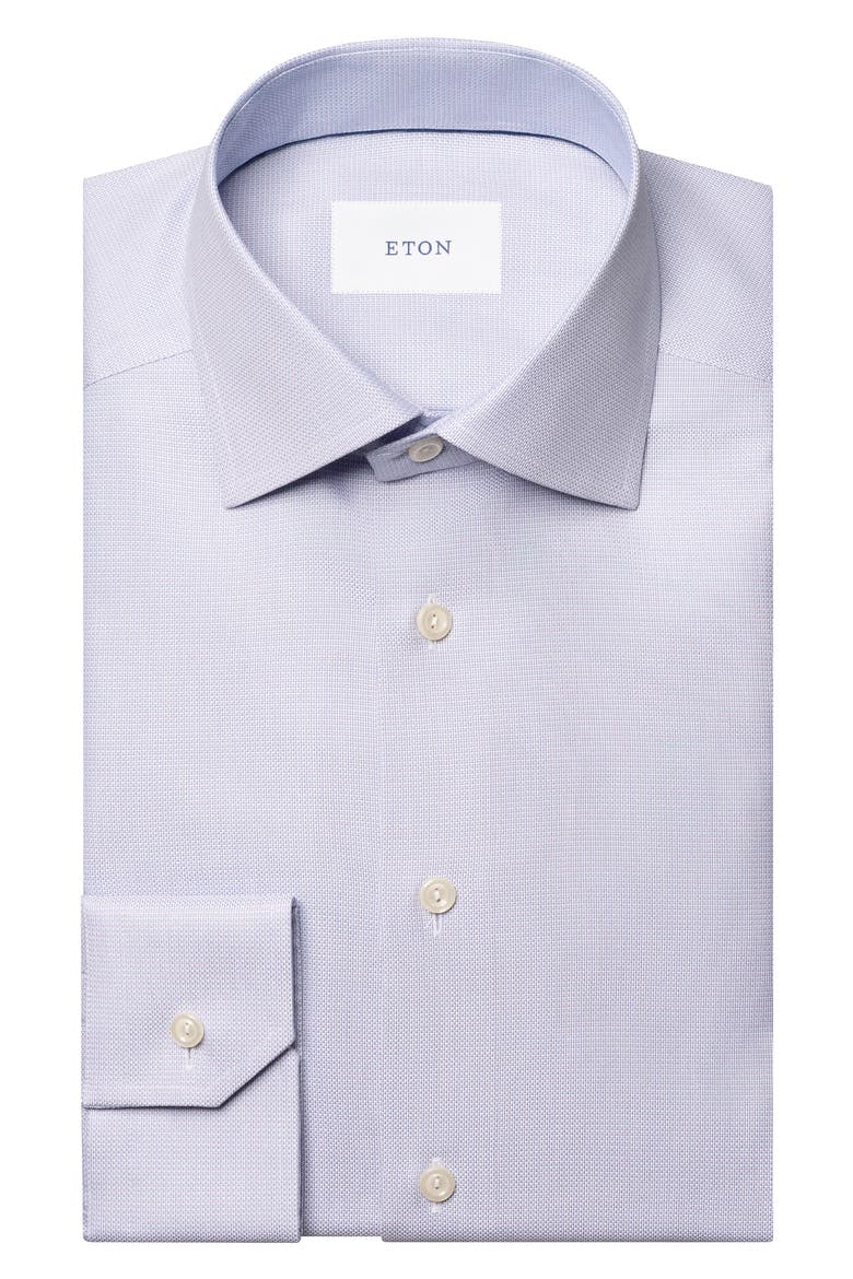Contemporary Fit Dobby Dress Shirt, Alternate, color, MEDIUM PINK