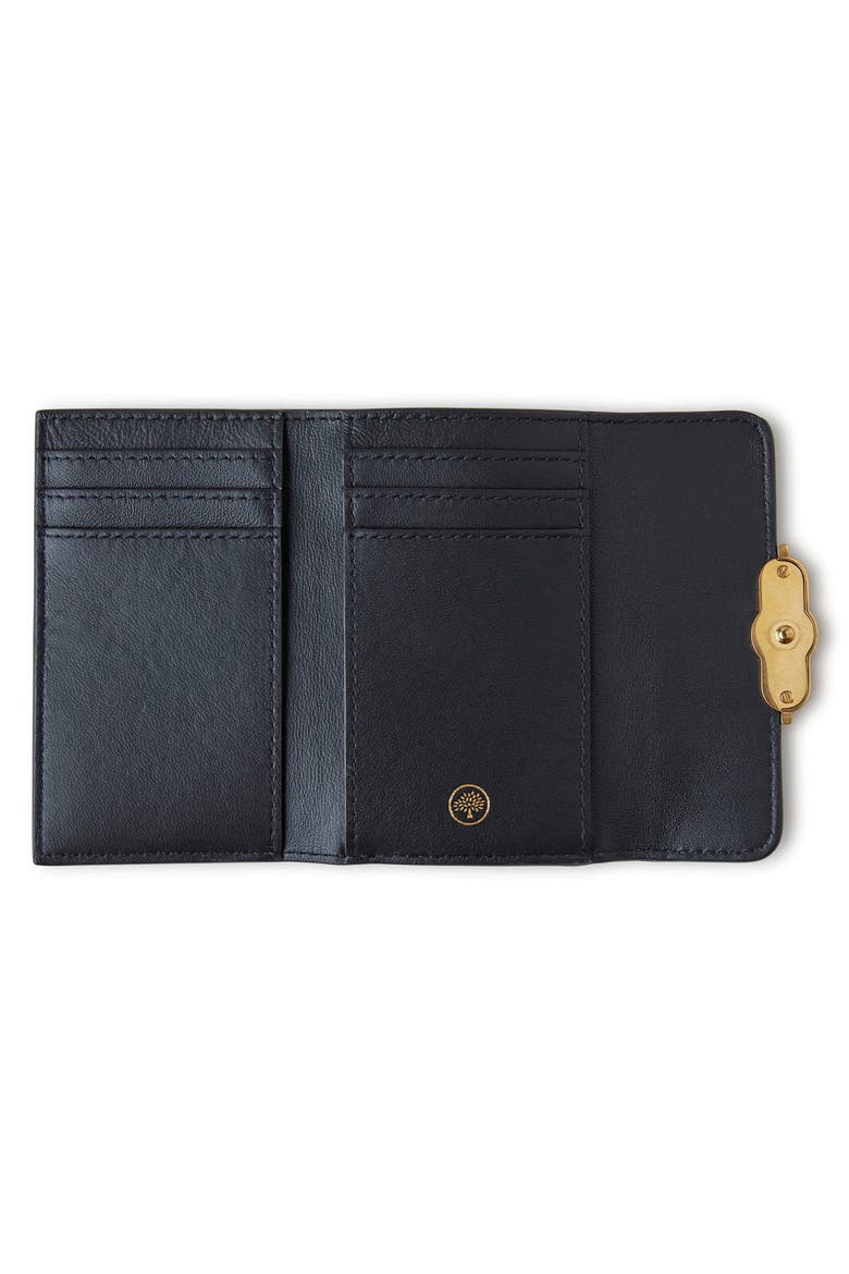 Pimlico Leather Compact Wallet, Alternate, color, BLACK
