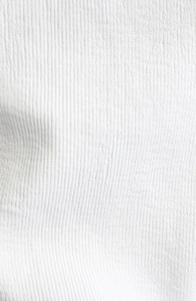 Alexander Wang Racerback Stretch Cotton Rib Tank, Alternate, color, White