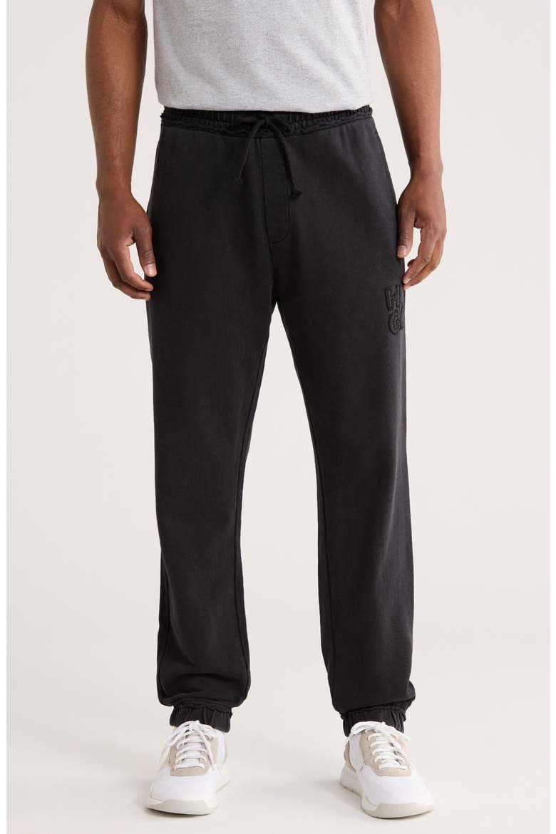Distrose Cotton Joggers, Main, color, BLACK