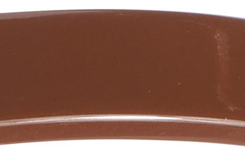 France Luxe Skinny Headband In Brown