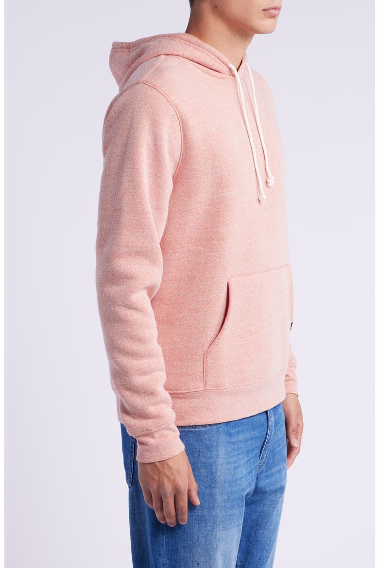 Fleece Pullover Hoodie, Alternate, color, FIREFLY