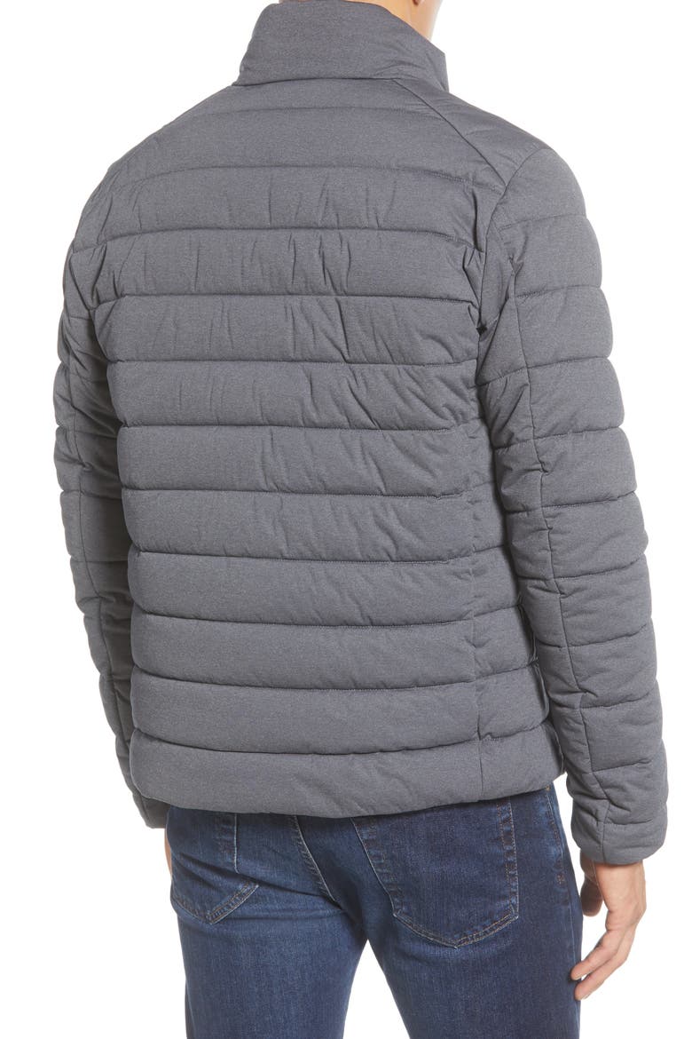 Stretch Waterproof Puffer Jacket, Alternate, color, OPAL GREY