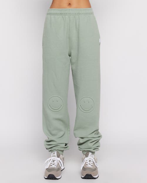 Samii Ryan Smiley Thermal Pants In Green
