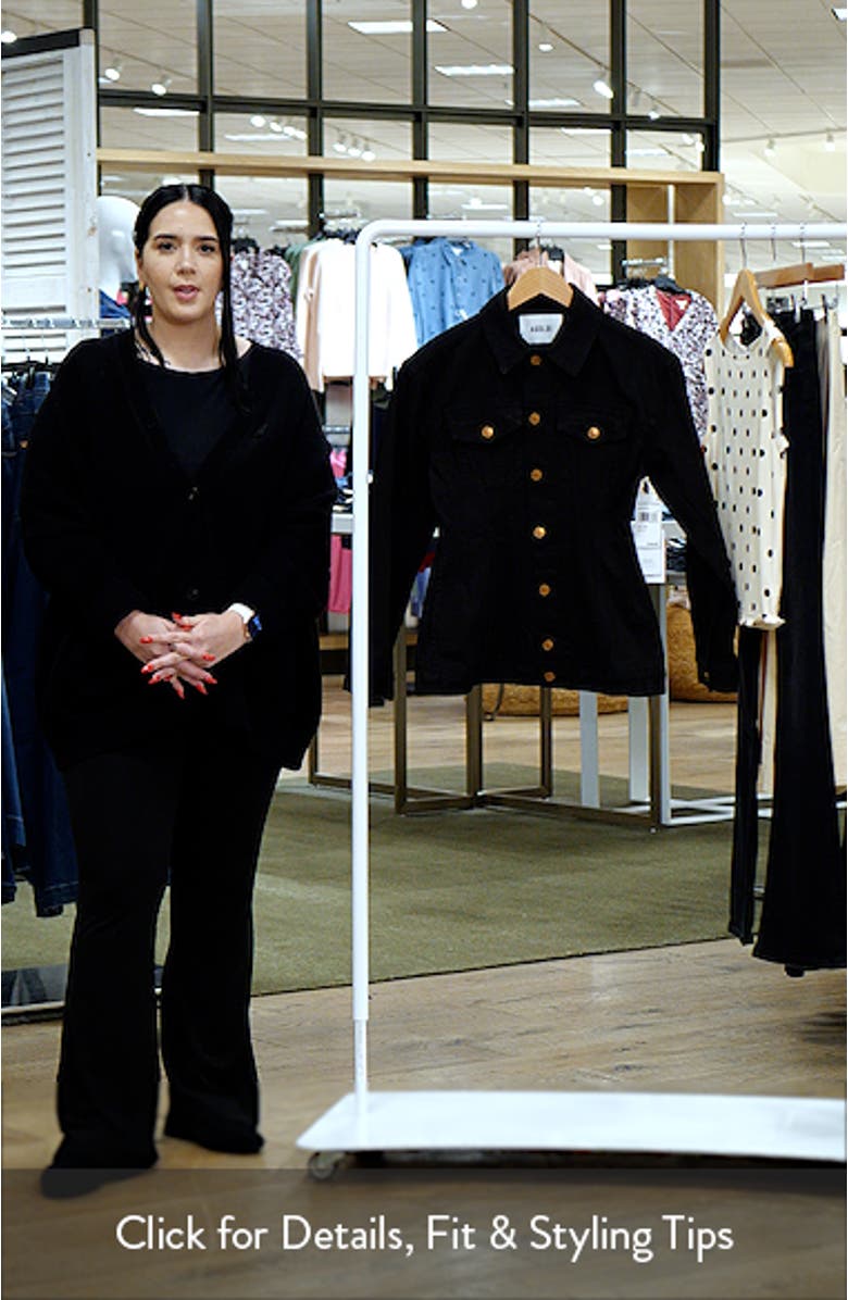 Myra Structured Denim Jacket, sales video thumbnail