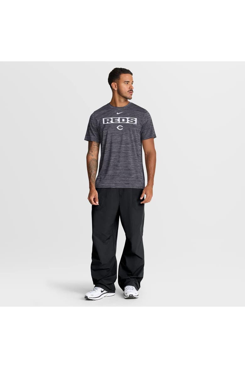 Men's Nike Black Cincinnati Reds Velocity Dri-FIT T-Shirt, Alternate, color, Black