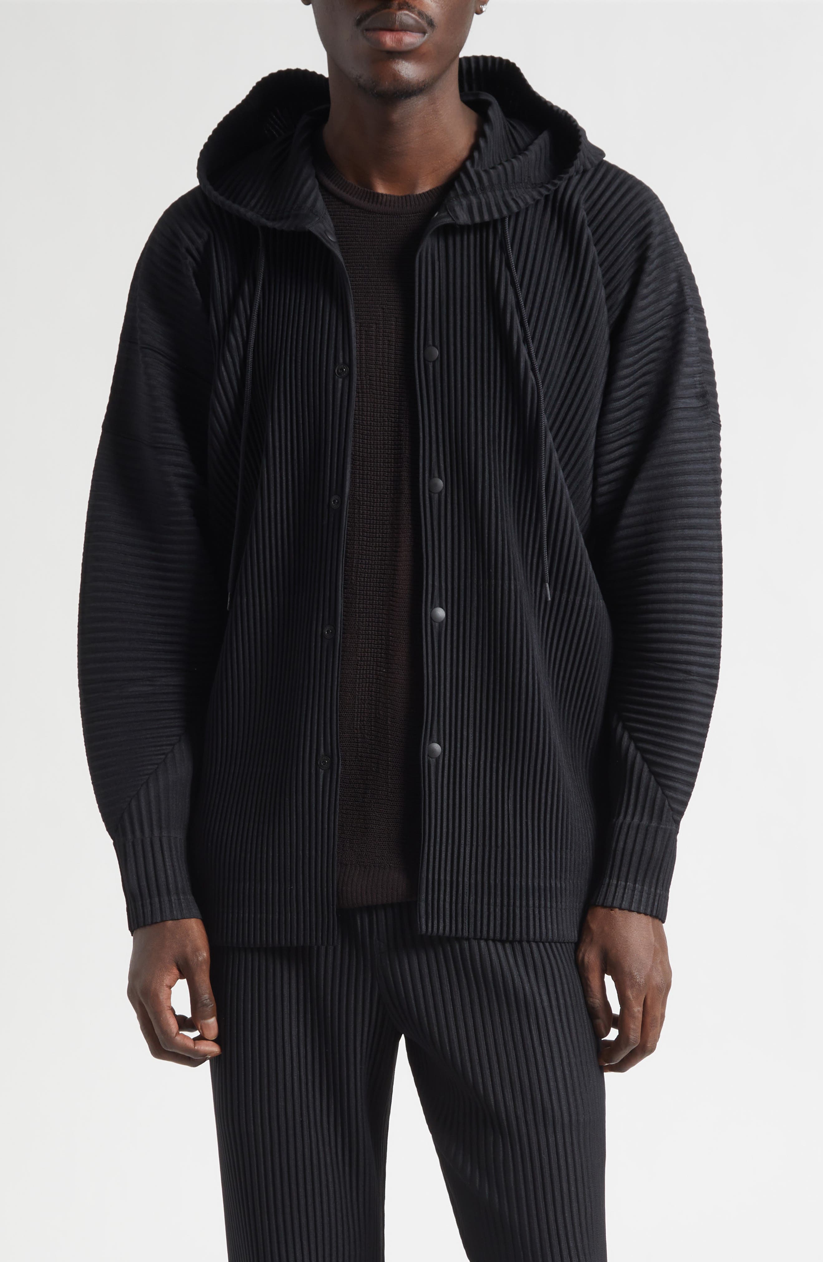 Homme Plissé Issey Miyake Basics Pleated Blazer | Nordstrom