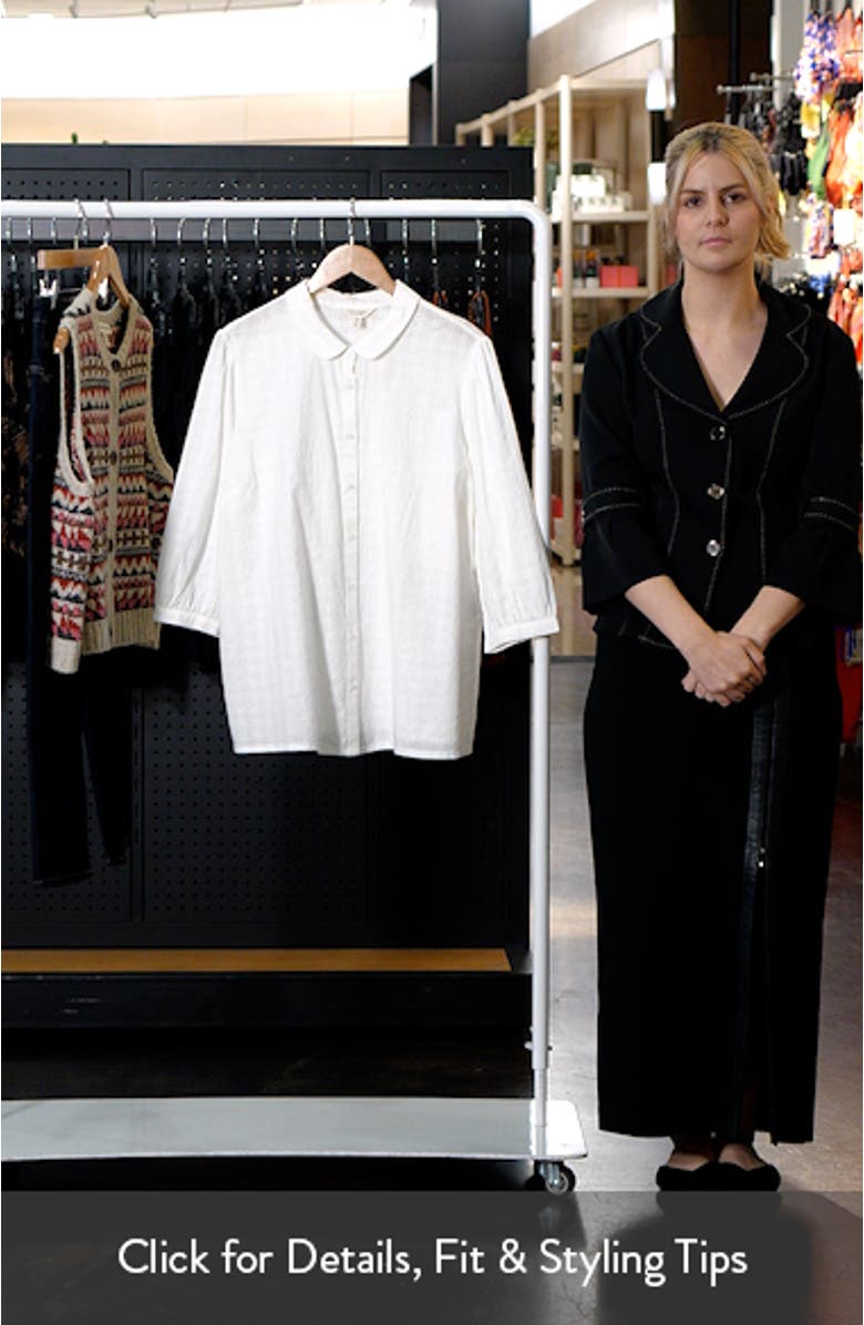 Hope Cottage Organic Cotton Button-Up Shirt, sales video thumbnail