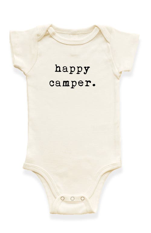 Tenth & Pine Kids'  Happy Camper In Neutral
