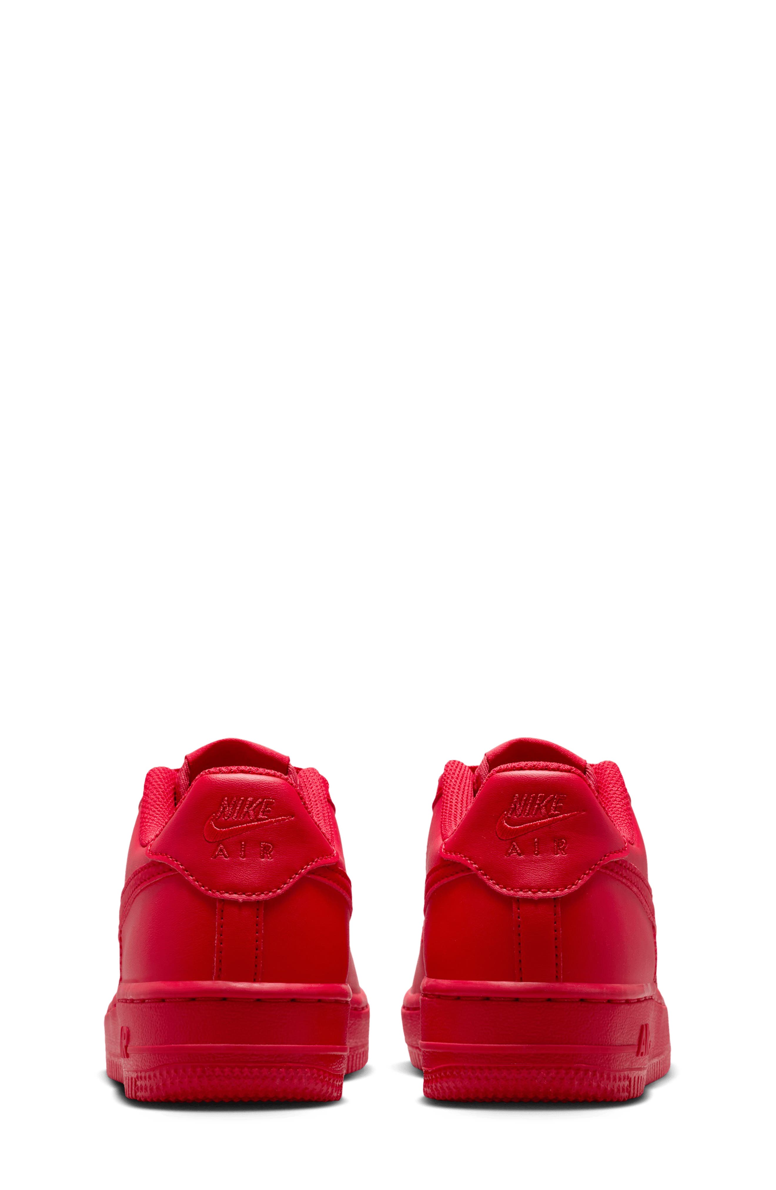 Kids' Air Force 1 Sneaker, Alternate, color, UNIVERSITY RED/ BLACK/ RED