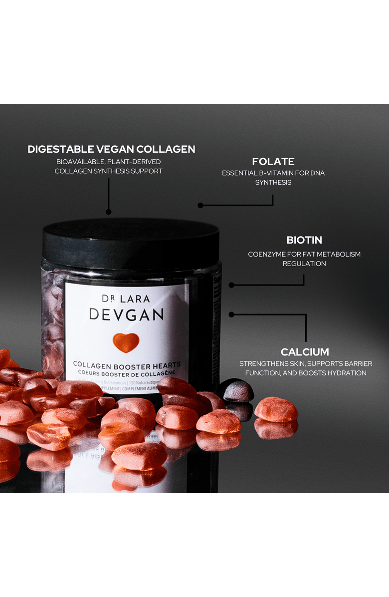 Dr. Devgan Scientific Beauty Collagen Booster Hearts, Alternate, color, NO COLOR
