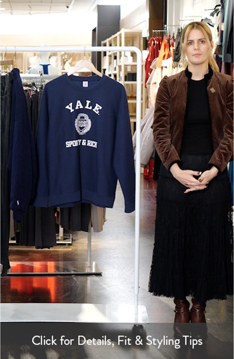 Veritas Crewneck Sweatshirt, sales video thumbnail