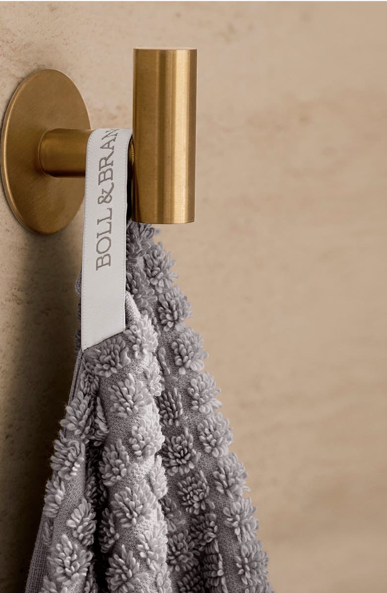 Boll & Branch Ultra Plush Organic Cotton Waffle Bath Sheet, Alternate, color, Stone