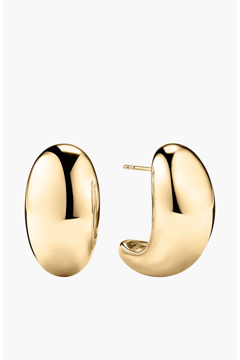 Mega Dôme Earrings, Main, color, 18k Gold Vermeil