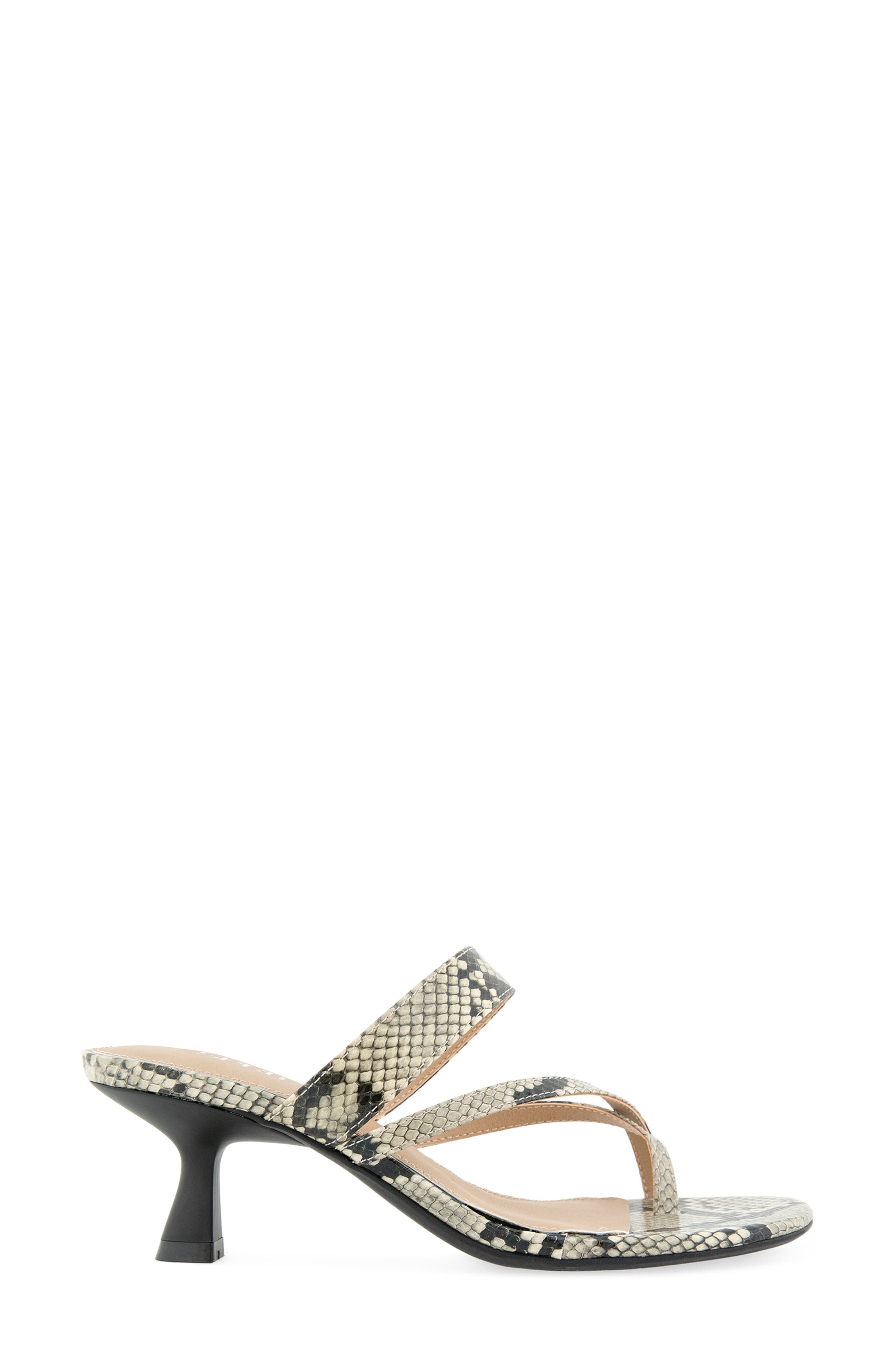 Elian Toe Loop Sandal, Alternate, color, SNAKE PRINT PU