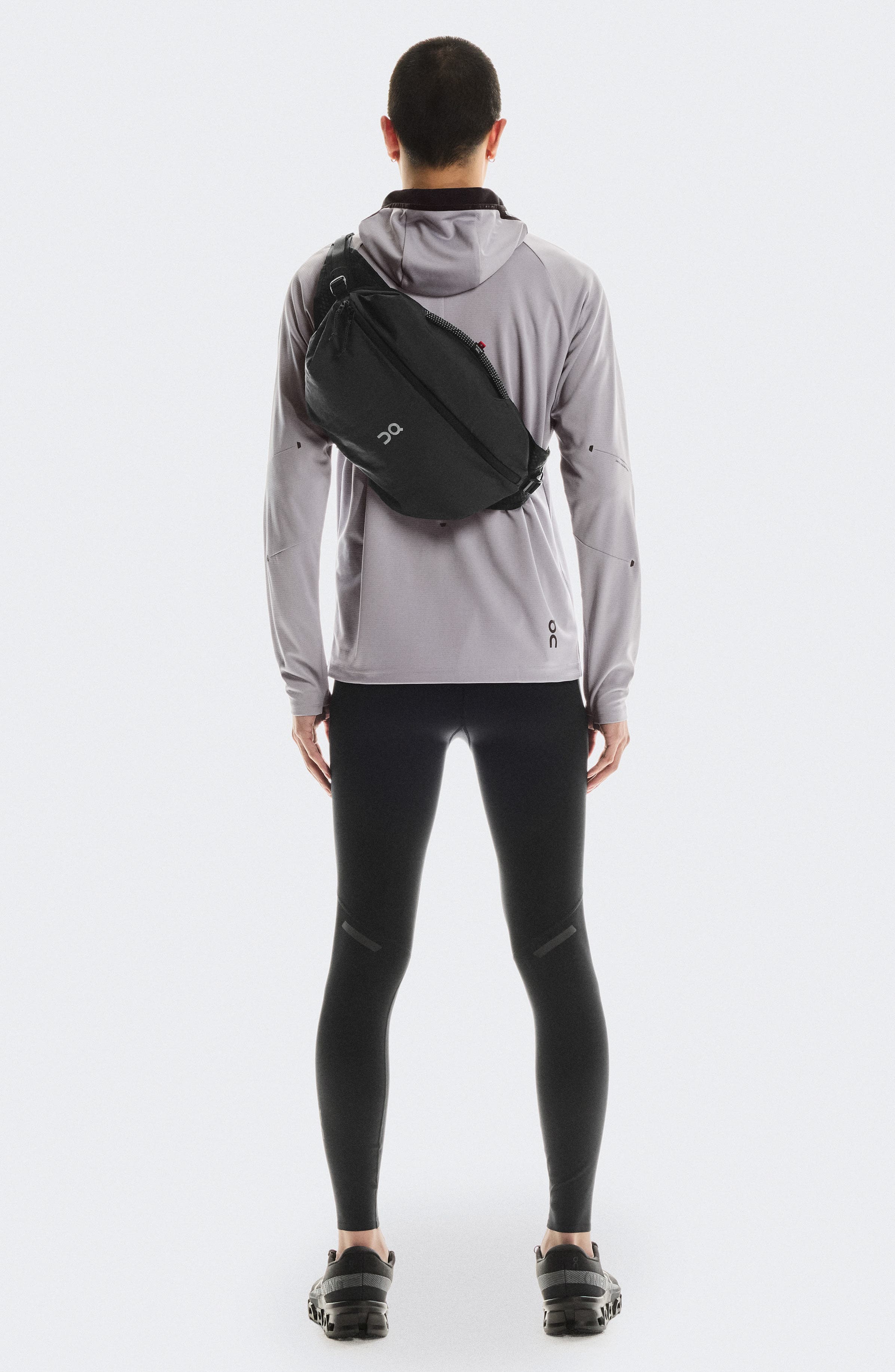 On 9-Liter Sling Pack, Alternate, color, Magnet/ Black