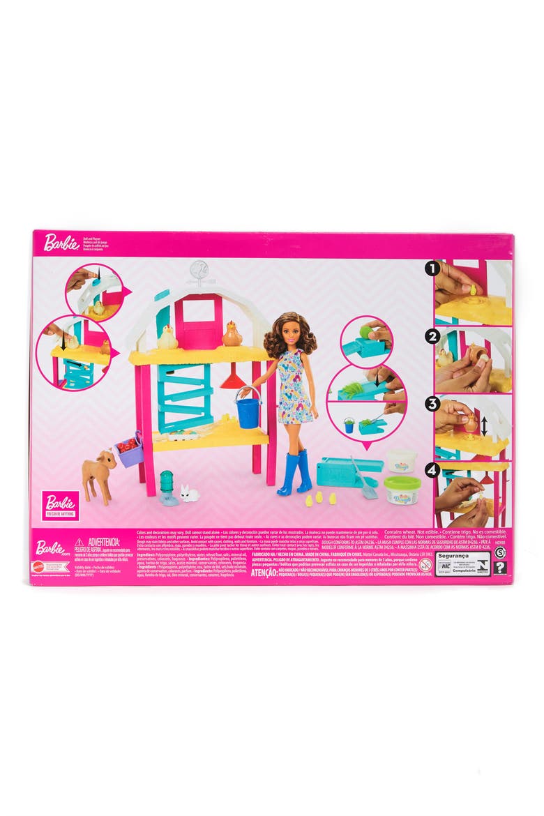 Barbie® Hatch and Gather Egg Farm, Alternate, color, MULTI