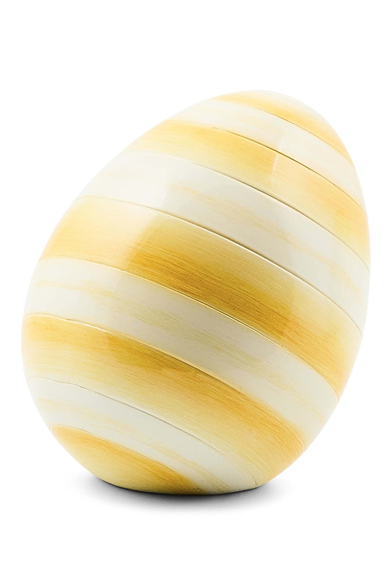 Sunshine Stripe Mini Egg, Main, color, YELLOW