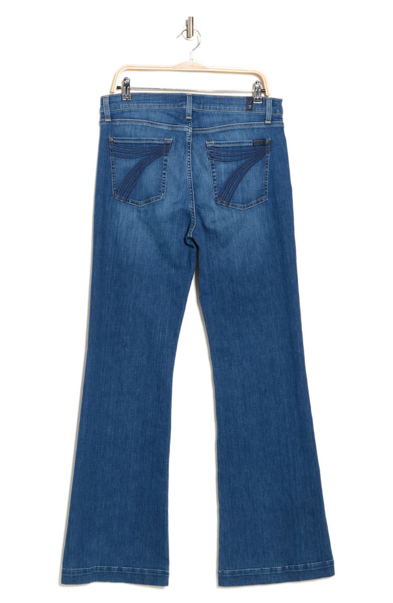 7 For All Mankind Dojo Flare Jeans, Alternate, color, Athnblumal
