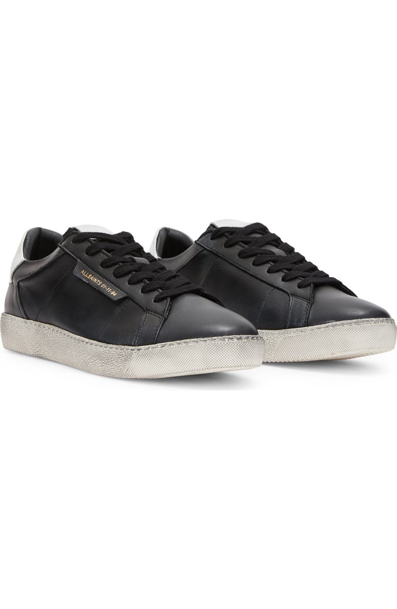 AllSaints Sheer Sneaker, Main, color, Black/ White