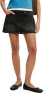 Cotton On Low Rise Denim Miniskirt