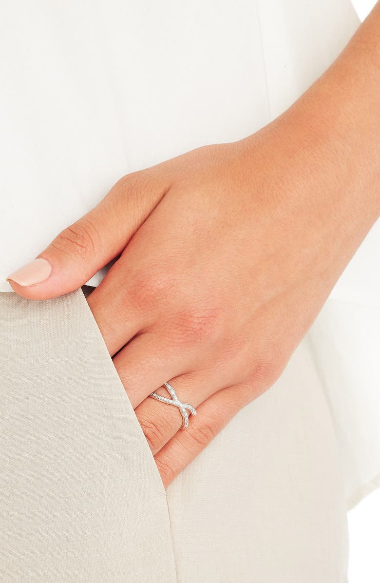 Monica Vinader Riva Diamond Ring, Alternate, color,