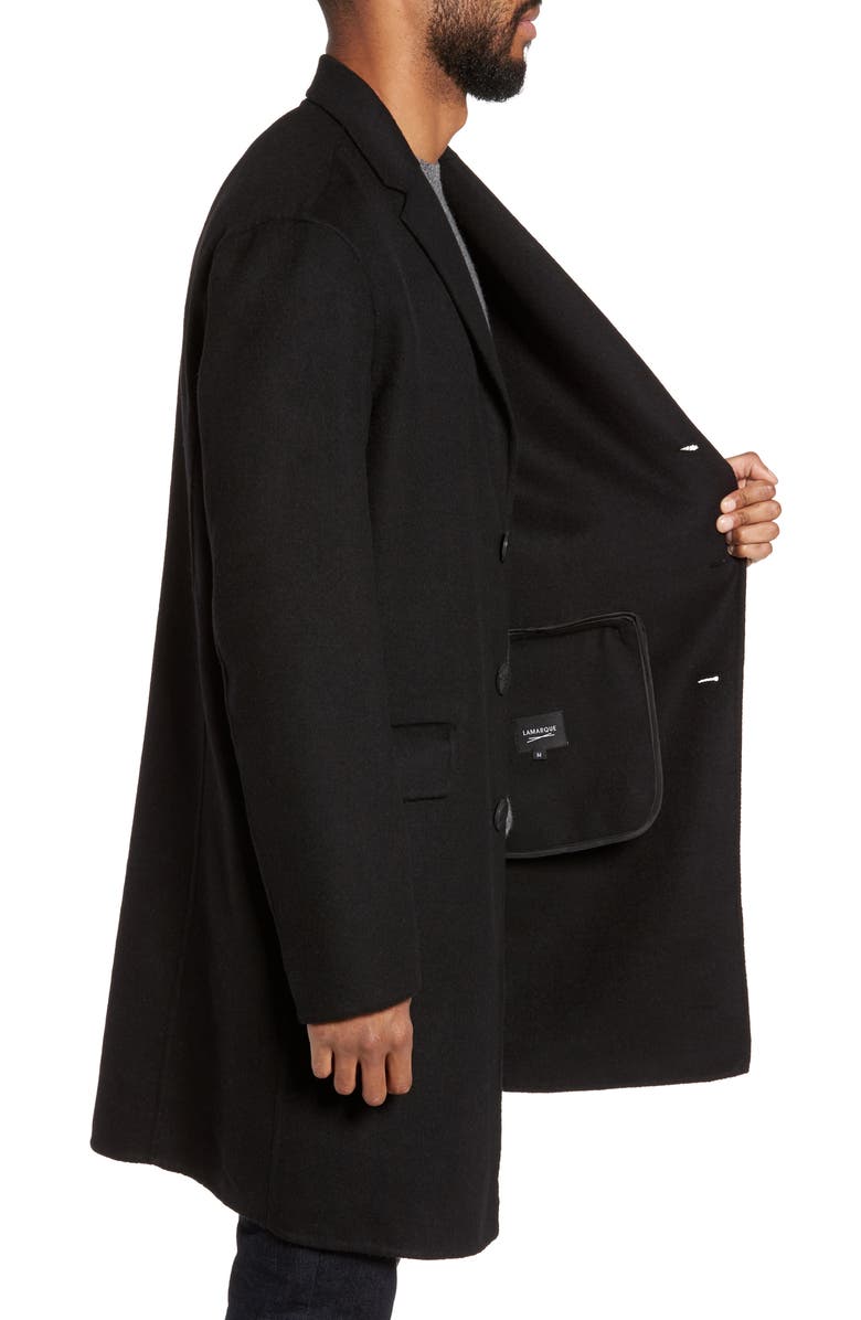 LAMARQUE Wool Blend Topcoat, Alternate, color,