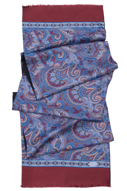 Elizabetta Sorrento In Blue And Venetian Red